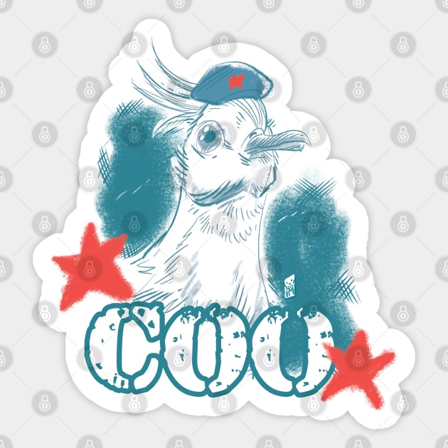 Coo. Sticker by Mason Comics
